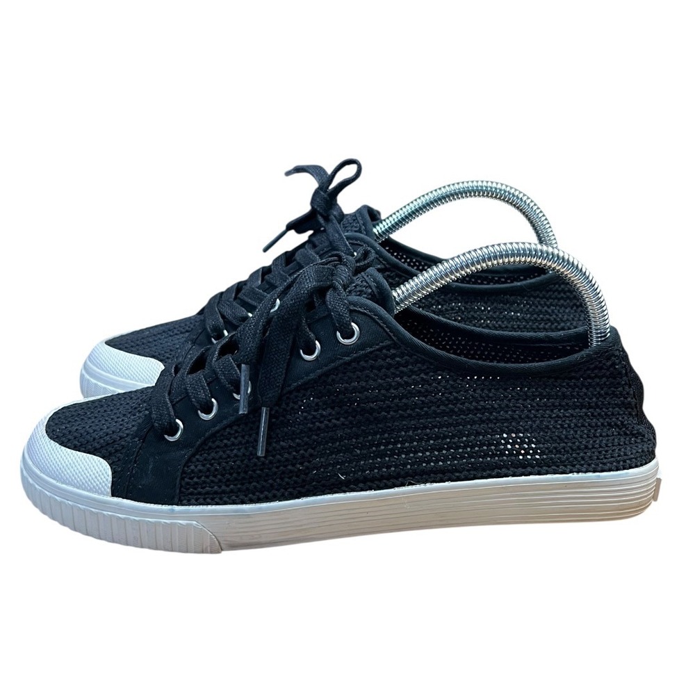 Tretorn Women's Tournet Black Knit Sneakers - Size 9.5 - WTTOURNET